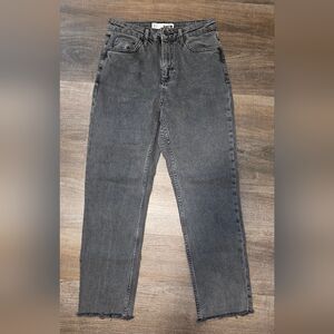 Topshop Moto Charcoal Denim Pants